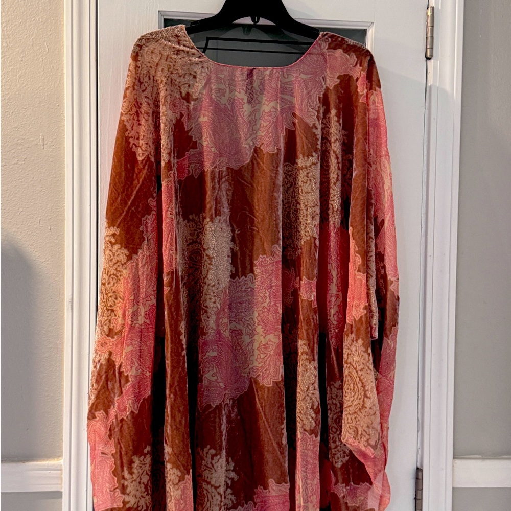 Torid Ruana Crushed Velvet Burnout